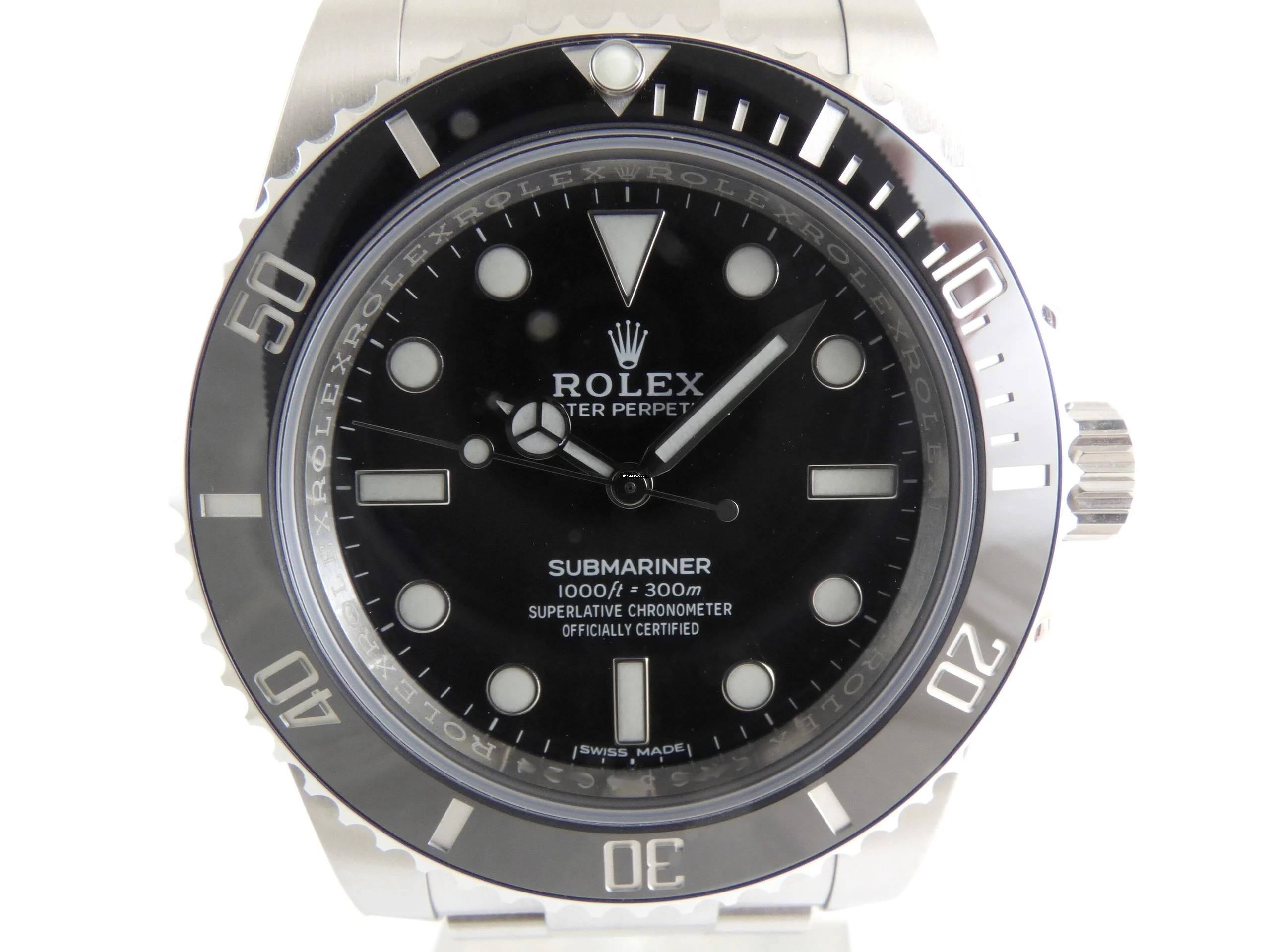 Thumbnail von Rolex Submariner (No Date) with stickers / verklebt / LC=100