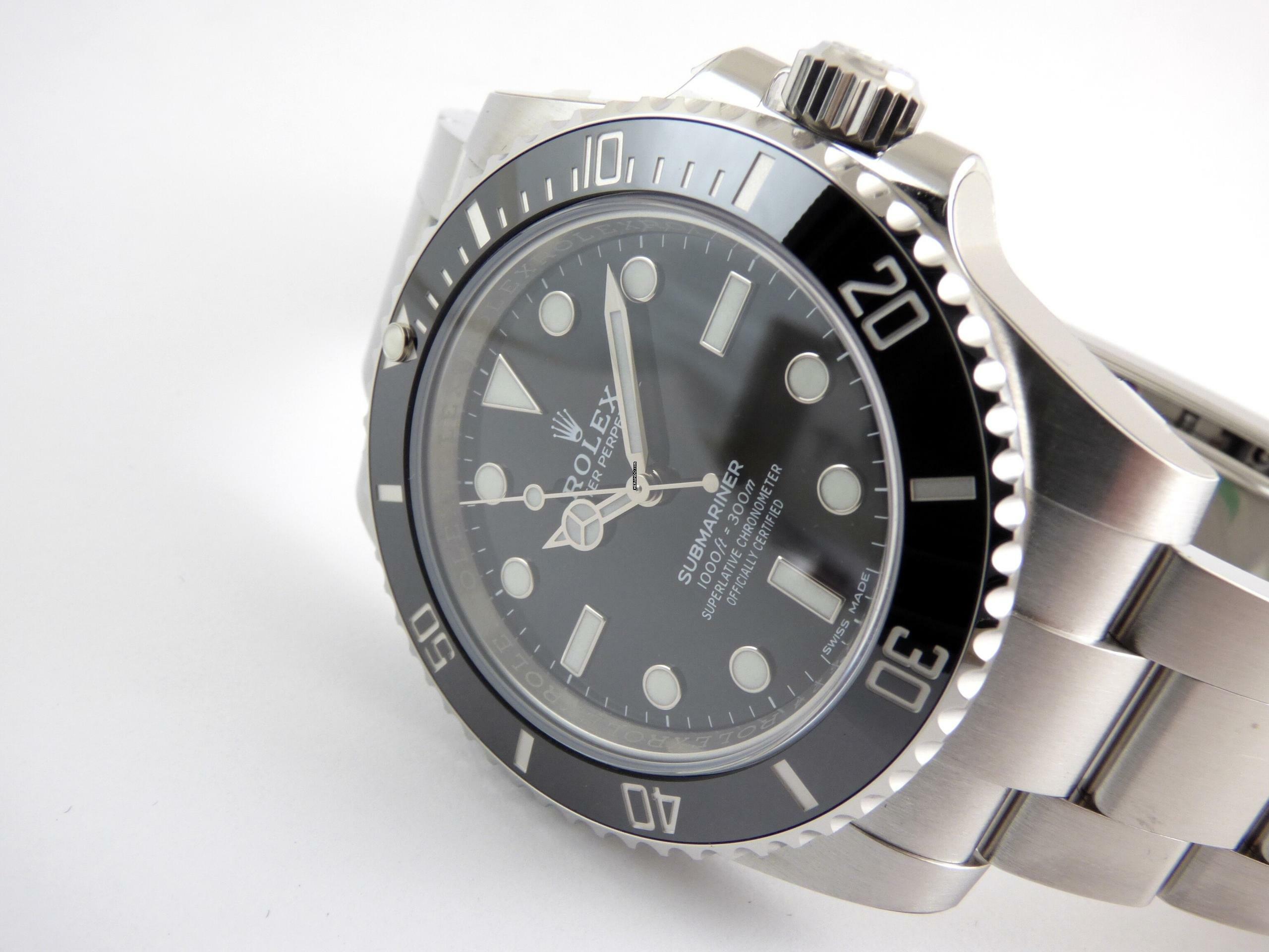 Thumbnail von Rolex Submariner (No Date) with stickers / verklebt / LC=100