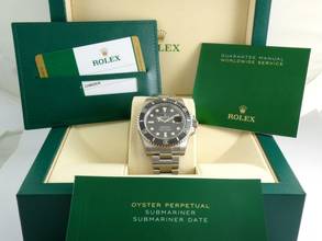Thumbnail von Rolex Submariner Date with stickers / verklebt / LC=100