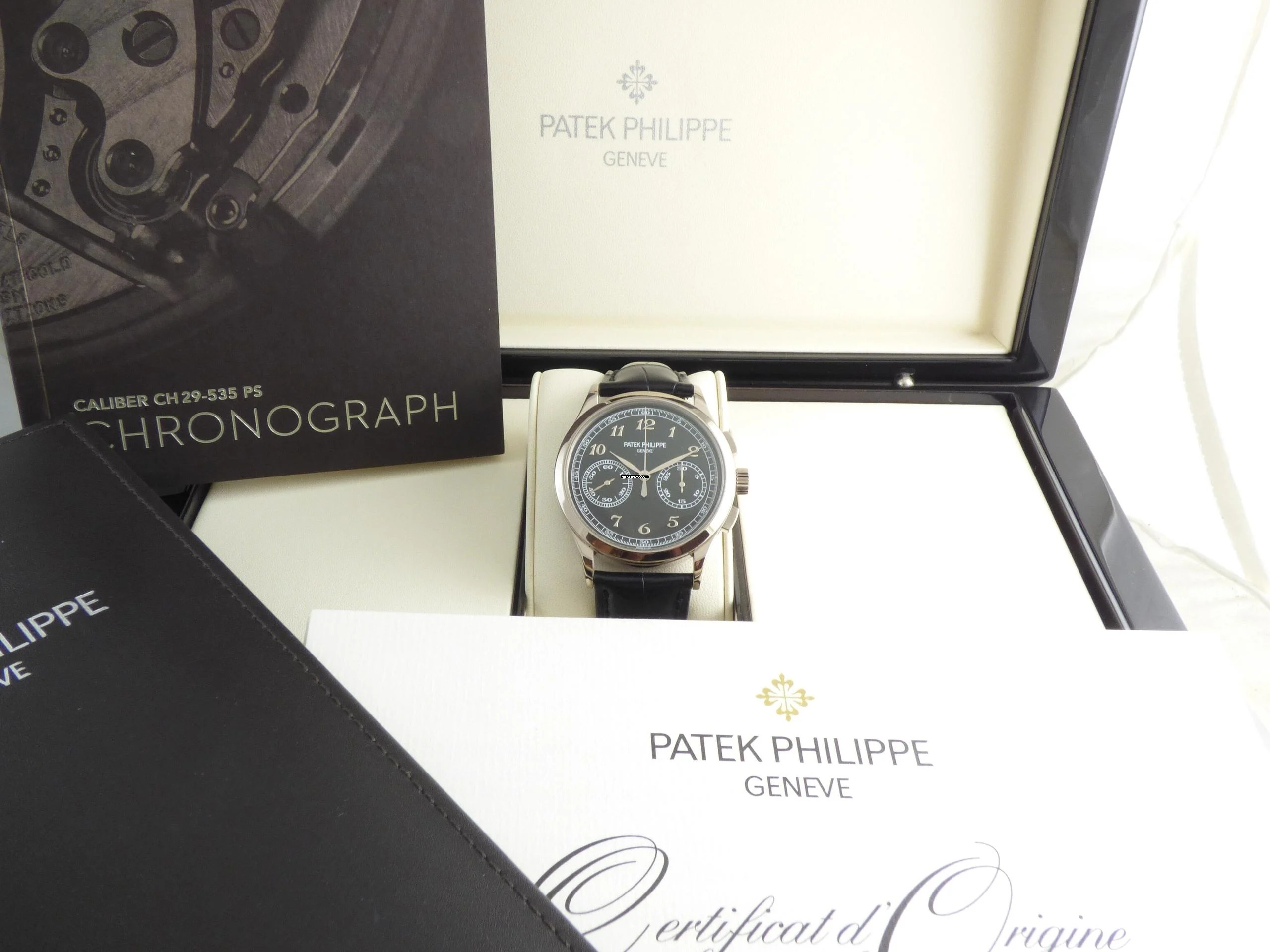 Thumbnail von Patek Philippe Chronograph black Dial