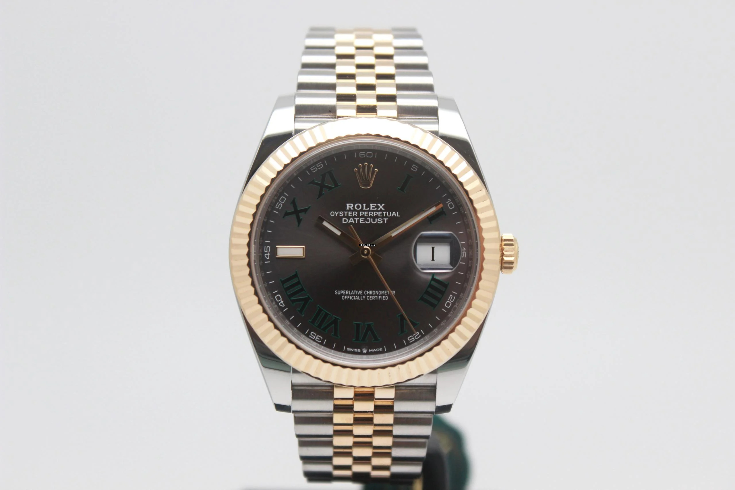 Rolex Datejust 41 “Wimbledon” 126333 Full Set 2021