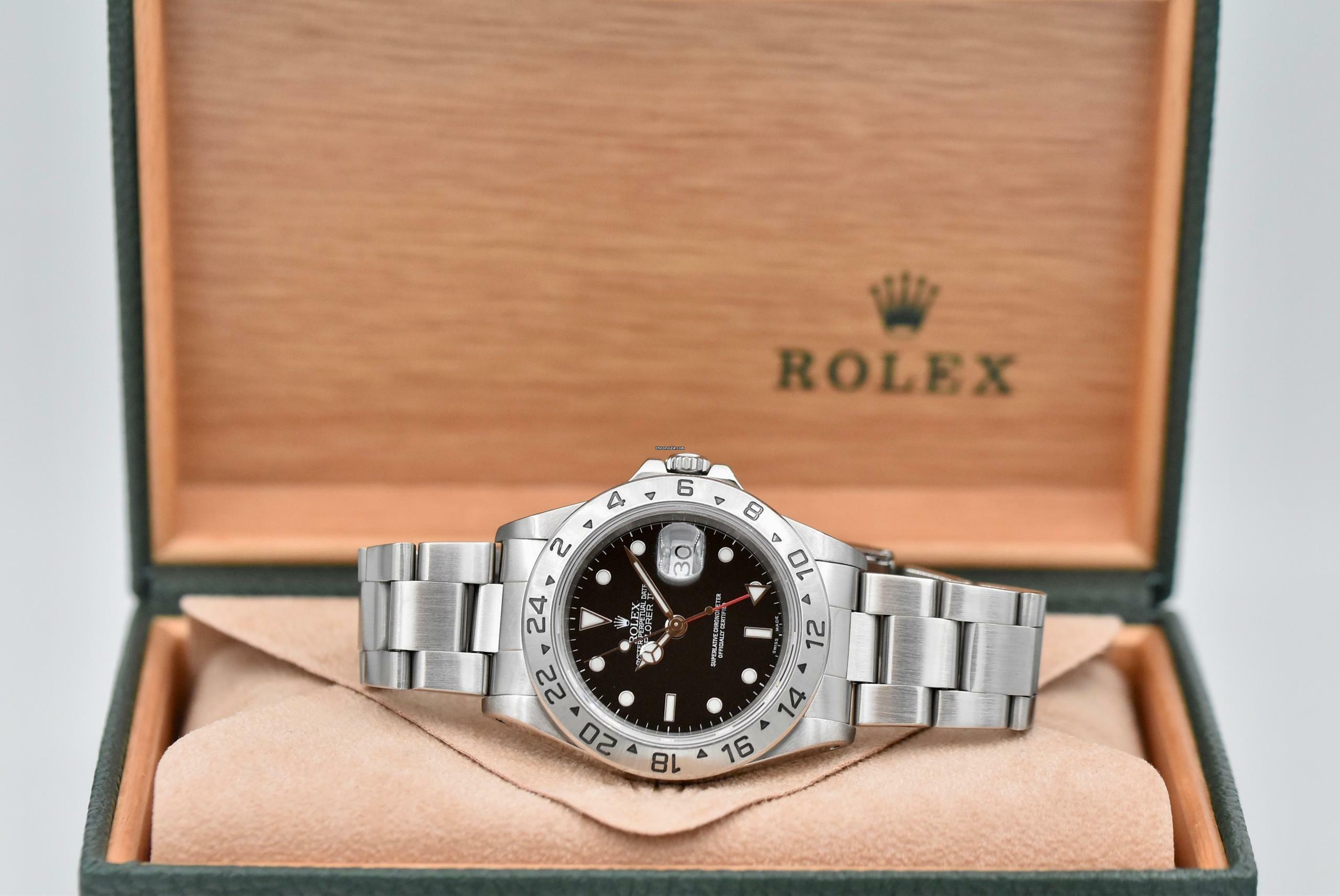 Thumbnail von Rolex Explorer II 16570 - Full Set 2000