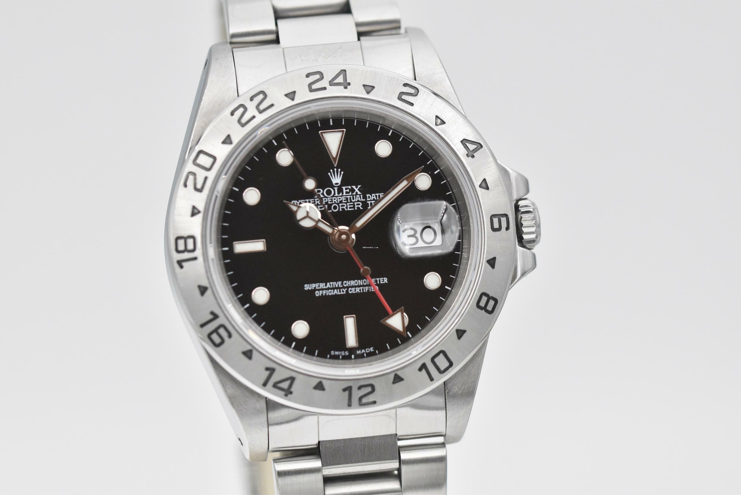 Thumbnail von Rolex Explorer II 16570 - Full Set 2000