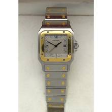 Thumbnail von Cartier Santos Galbée 187901 Full Set Grey Dial Mint First Owner