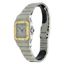 Thumbnail von Cartier Santos Galbée 187901 Full Set Grey Dial Mint First Owner