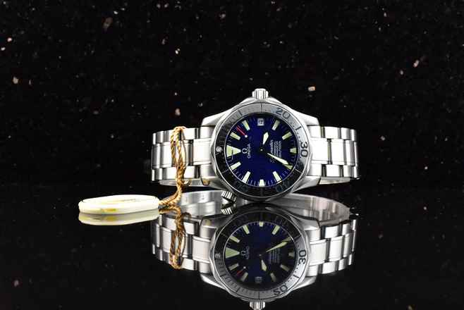 Omega Seamaster Diver 300 M Professional 300M Electric Blue 36MM MEDIUM Automatik 2253.80 