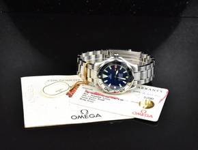 Thumbnail von Omega Seamaster Diver 300 M Professional 300M Electric Blue 36MM MEDIUM Automatik 2253.80