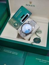 Thumbnail von Rolex Datejust 41 41mm Jubilee 126334 Blue Roman dial / Azzuro Unworn/New Condition Full Set 7-2025