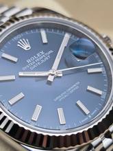Thumbnail von Rolex Datejust 41 41mm Jubilee 126334 Blue dial Jubilee Unworn/New Condition Full Set 12-2025