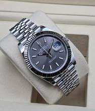Thumbnail von Rolex Datejust 41 41mm 126334 Slate/Grey dial Jubilee Unworn/New condition Full Set 3-2026