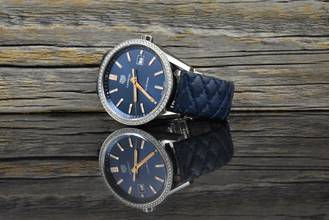Thumbnail von TAG Heuer Carrera Lady Diamond Quarz 39 MM Blue Dial / Diamond Bezel