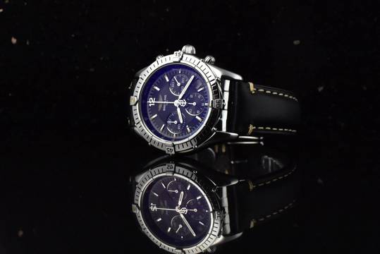  Breitling Chrono Cockpit A30012 Black Tritium Dial Automatik - Vintage 1996 