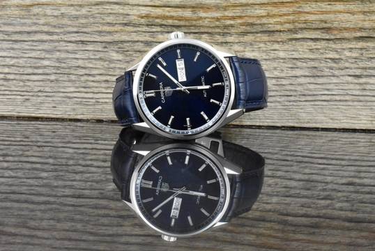  TAG Heuer Carrera Calibre 5 Day-Date Calibre 5 Blue 39MM Automatic UNGETRAGEN / UNWORN - 2022 