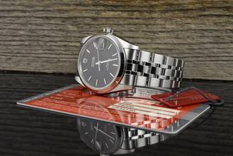 Thumbnail von Tudor Prince Date 74000 Black Dial Automatik 34MM Box & Papiere 2012