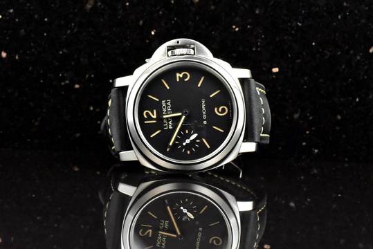  Panerai Luminor Base 8 Days Giorni / 8 Days PAM00915 unpoliert Stahl 44MM - B&P 2020 