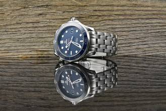 Thumbnail von Omega Seamaster Diver 300 M Co-Axial Blue Ceramic Full Set