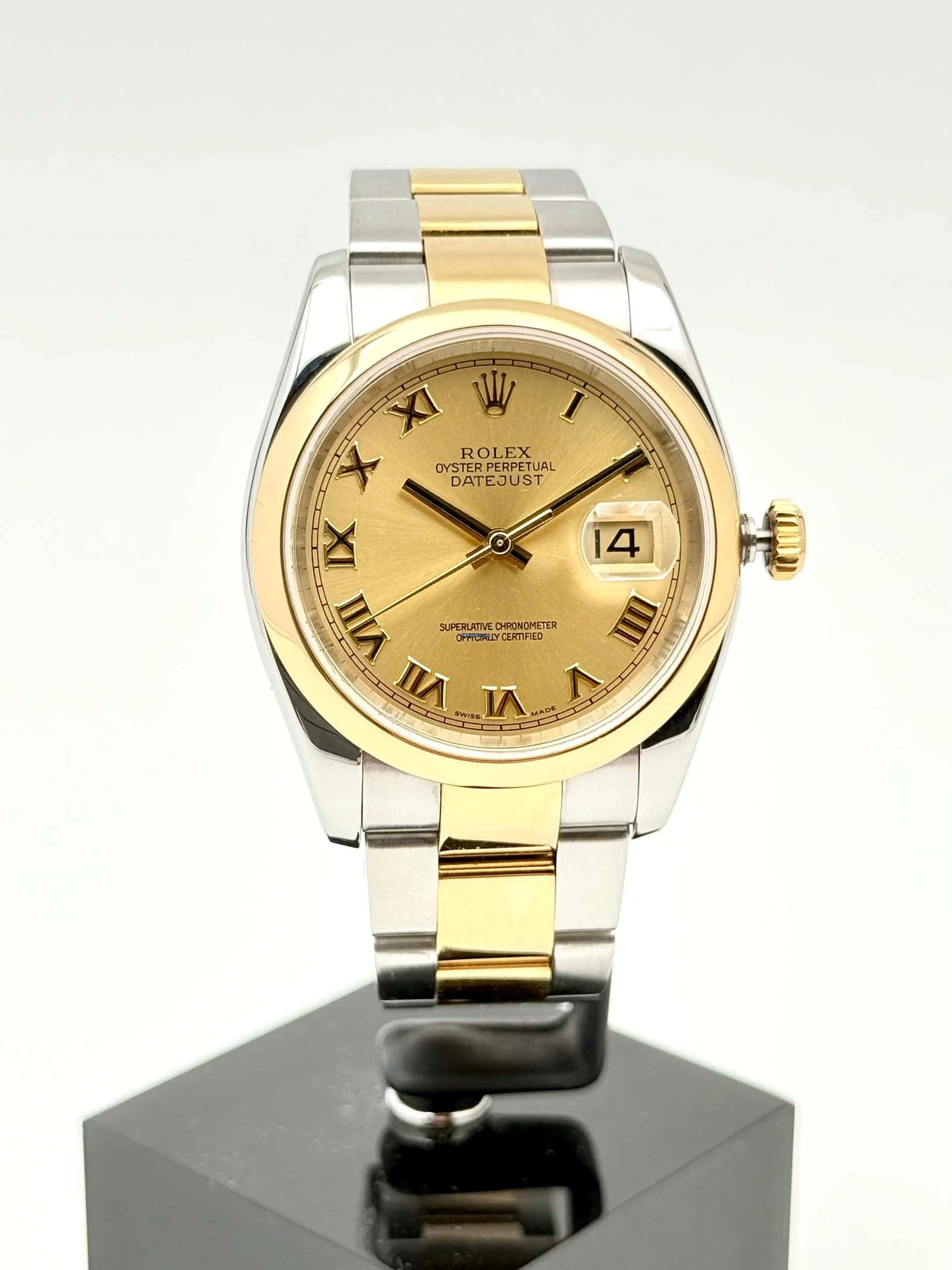  Rolex Datejust 36 Steel Gold B+P 2006 