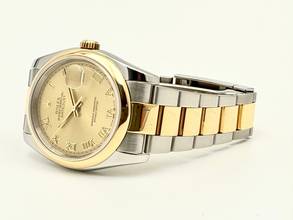 Thumbnail von Rolex Datejust 36 Steel Gold B+P 2006