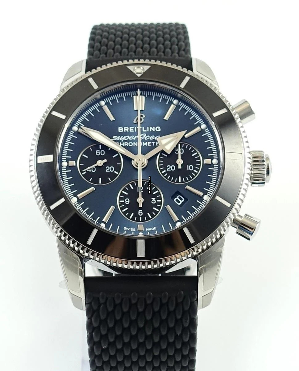 Breitling Superocean Heritage Chronograph B01 Blue New goods Box+Papers