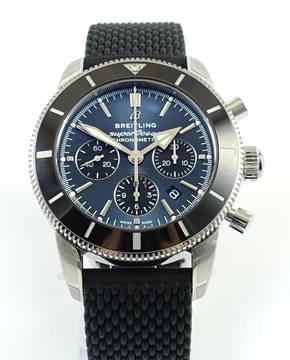  Breitling Superocean Heritage Chronograph B01 Blue New goods Box+Papers 