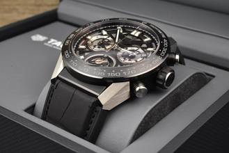 Thumbnail von TAG Heuer Carrera Heuer-02T Calibre HEUER 02T Tourbillon CAR5A8Y MINT / NEUWERTIK - B&P