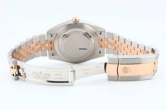 Thumbnail von Rolex Datejust 41 Jubilee 41 Grey Fluted Motif Dial Box+Papers 126331 2023