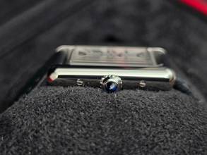 Thumbnail von Cartier Tank Must Cartier 'Small' WSTA0110 Black dial Unworn/New Condition Full Set 8/2025