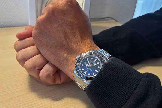 Rolex Sea-Dweller Deepsea Blue James Cameron perfektes Fullset 