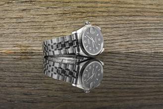 Thumbnail von Tudor Prince Date 74034 Stahl / Weißgold Explorer Dial Automatik - Zertifikat