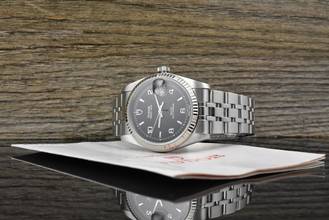 Thumbnail von Tudor Prince Date 74034 Stahl / Weißgold Explorer Dial Automatik - Zertifikat