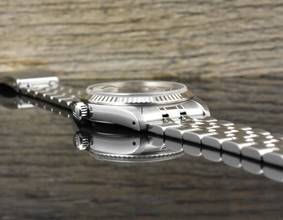 Thumbnail von Tudor Prince Date 74034 Stahl / Weißgold Explorer Dial Automatik - Zertifikat