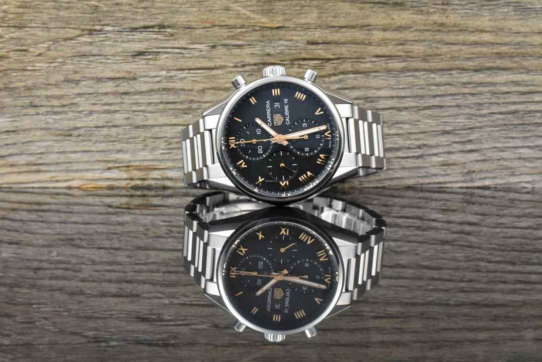  TAG Heuer Calibre 16 Chronograph 41MM Black Roségold / Japan Limited B&P 2018 