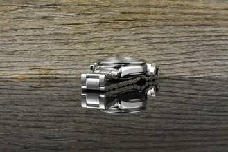 Thumbnail von Omega Speedmaster Racing Date 39 Limited Michael Schumacher 3519.50 Carbon Dial Full Set