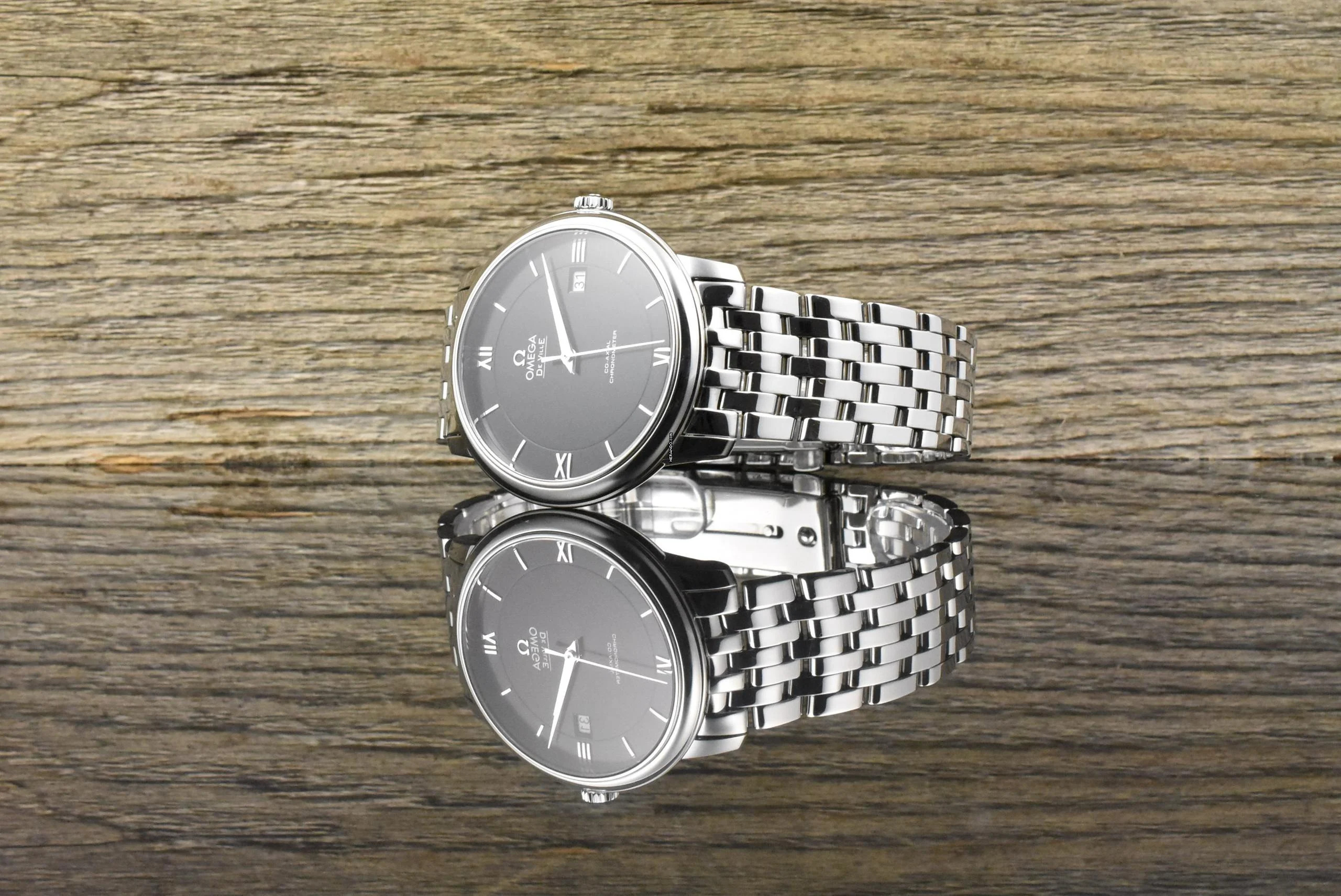 Omega De Ville Prestige Co Axial 40MM Black Dial Automatik - Full Set 2020