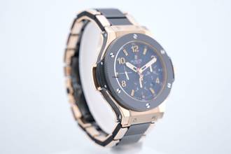 Thumbnail von Hublot Big Bang 44 mm Rose Gold Ceramic Bezel Black Dial - With Additional Rose Gold Bracelet - With Box 301.PB.131.RX