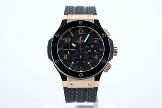 Thumbnail von Hublot Big Bang 44 mm Rose Gold Ceramic Bezel Black Dial - With Additional Rose Gold Bracelet - With Box 301.PB.131.RX