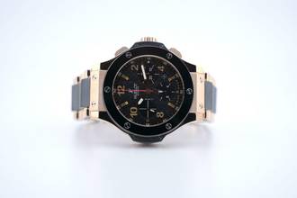 Thumbnail von Hublot Big Bang 44 mm Rose Gold Ceramic Bezel Black Dial - With Additional Rose Gold Bracelet - With Box 301.PB.131.RX