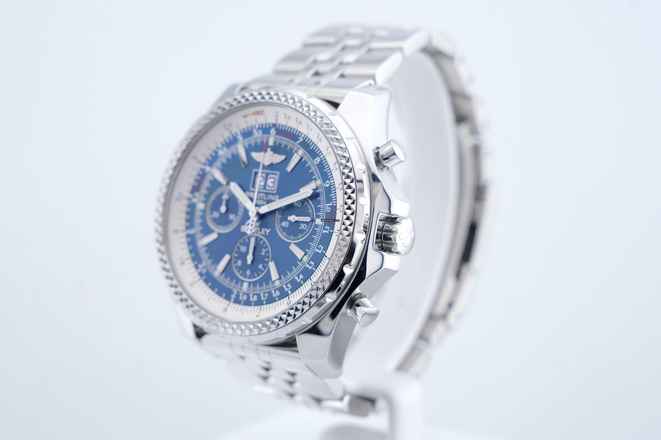  Breitling Bentley 6.75 For Bentley - Big Date - Blue Dial - 24 Months Warranty A4436212/C652 2008 