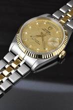 Thumbnail von Tudor Prince Date Day 76213 Gold Linen Diamond Dial Automatik