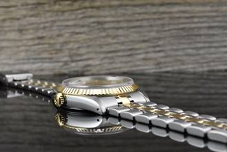 Thumbnail von Tudor Prince Date Day 76213 Gold Linen Diamond Dial Automatik