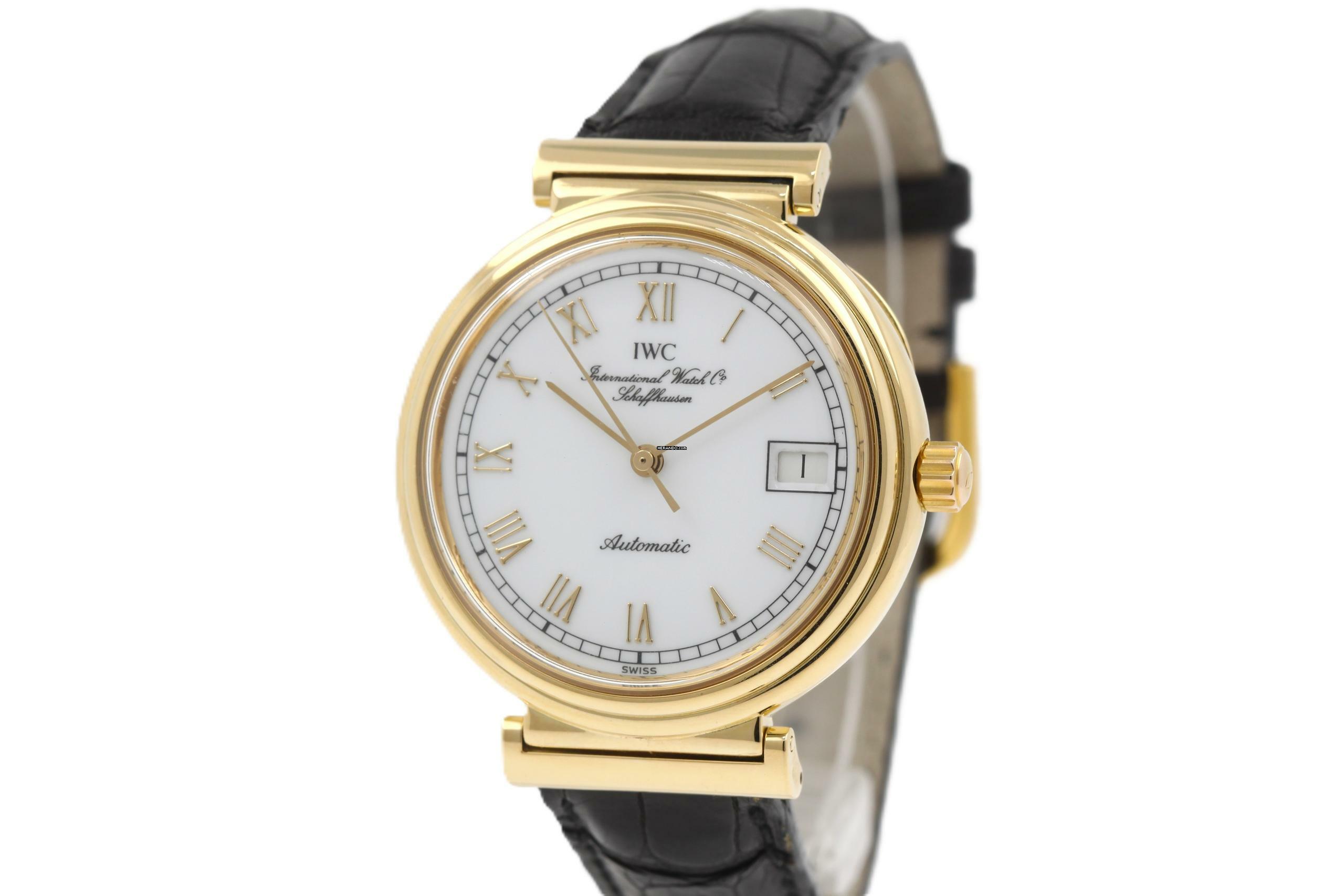 IWC Da Vinci Classic Ref. 1850 The 8541 18K Hunter Case