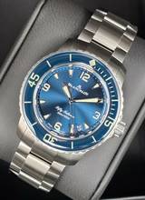Thumbnail von Blancpain Fifty Fathoms Automatique 42.3mm 5010 12B40 98S Titanium - Blue Dial Unworn/New Condition Full Set 9-2025