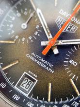 Thumbnail von Heuer Serviced (620e) Daytona Vintage ref 110203 Chronograph 39mm Tropical Dial 110203