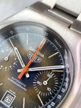 Thumbnail von Heuer Serviced (620e) Daytona Vintage ref 110203 Chronograph 39mm Tropical Dial 110203
