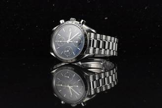 Thumbnail von Omega Speedmaster Date Automatic 39MM 35118000 Blue Dial Vintage 1994
