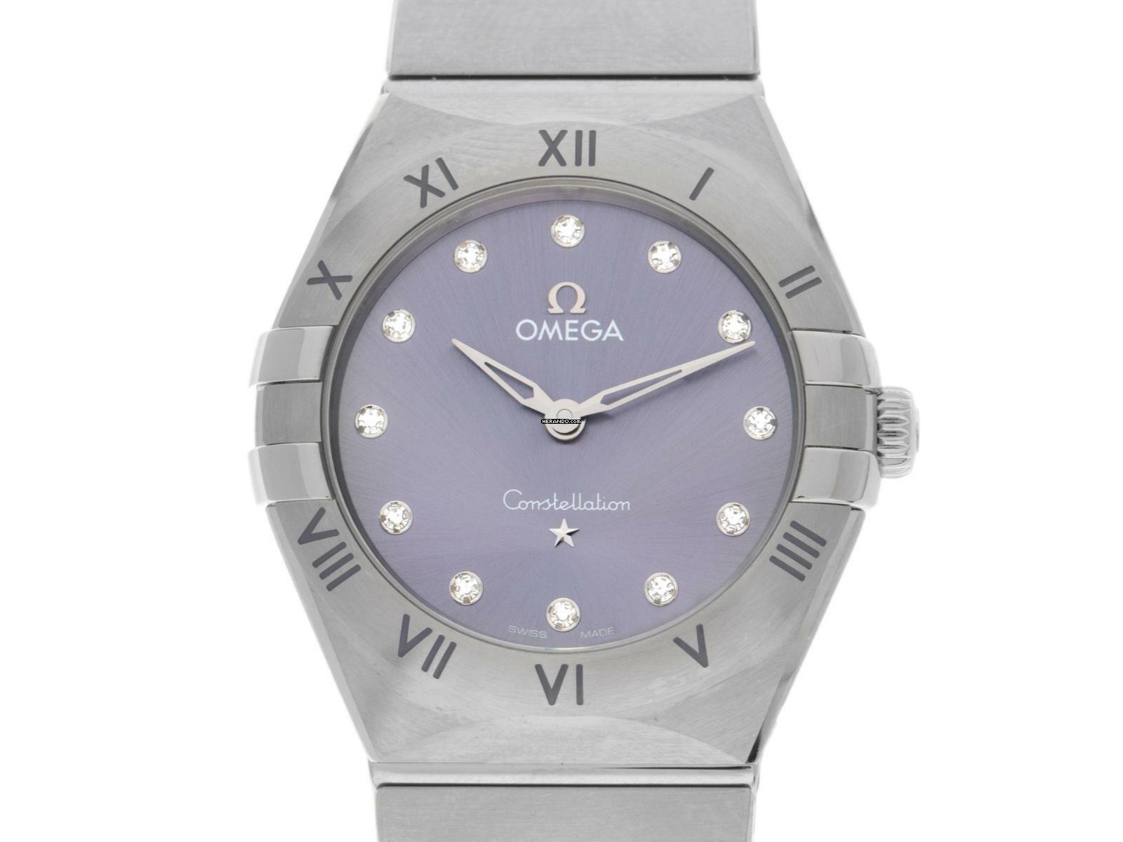 Omega Constellation Diamanten Ref.131.10.28.60.60.002 2025 Full Set Ungetragen