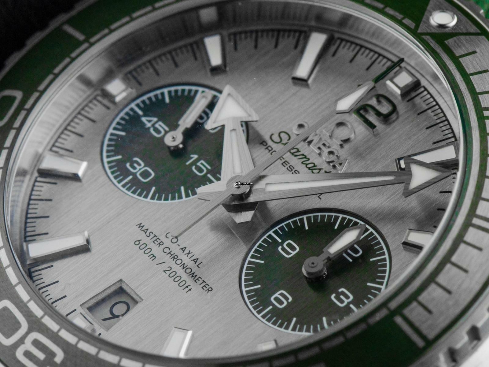 Omega Seamaster Planet Ocean Chronograph Ref.215.32.46.51.06.001 2025 Full Set Ungetragen