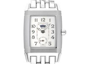 Thumbnail von Jaeger-LeCoultre Reverso Duetto Dia Ref.296.8.73 2007 Full Set wie Neu Vintage