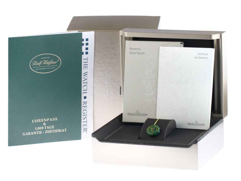  Jaeger-LeCoultre Reverso Duetto Dia Ref.296.8.73 2007 Full Set wie Neu Vintage 