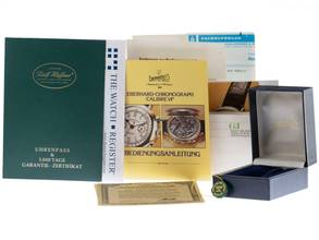 Thumbnail von Eberhard & Co. Eberhard-Chronographe 14 1985 Full Set sehr gut Vintage